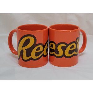 2 Reese's Coffee Tea Hot Chocolate Mugs - Cups Regular Size